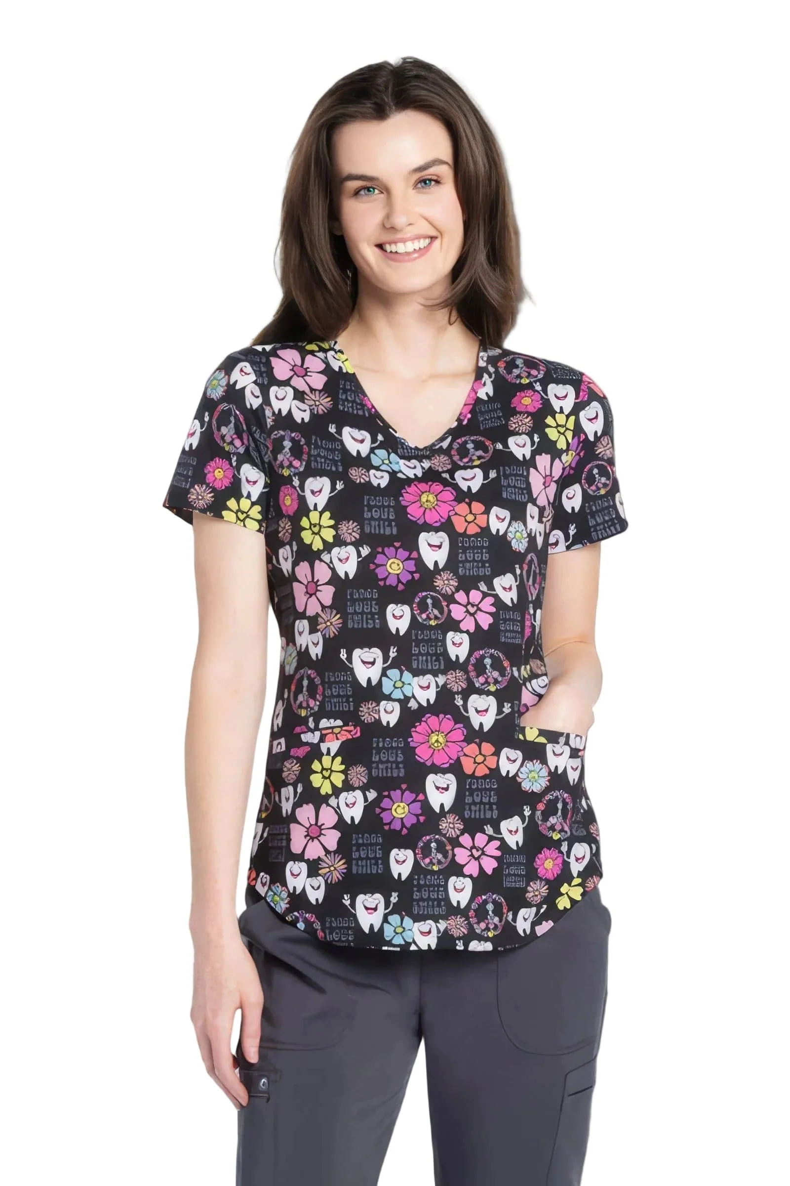 Nursing Scrub Tops